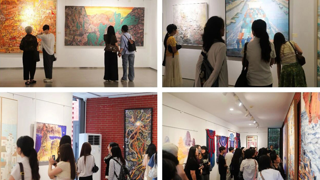 我校参与主办的“向海图强——全国壁画作品邀请展”在南宁开幕
